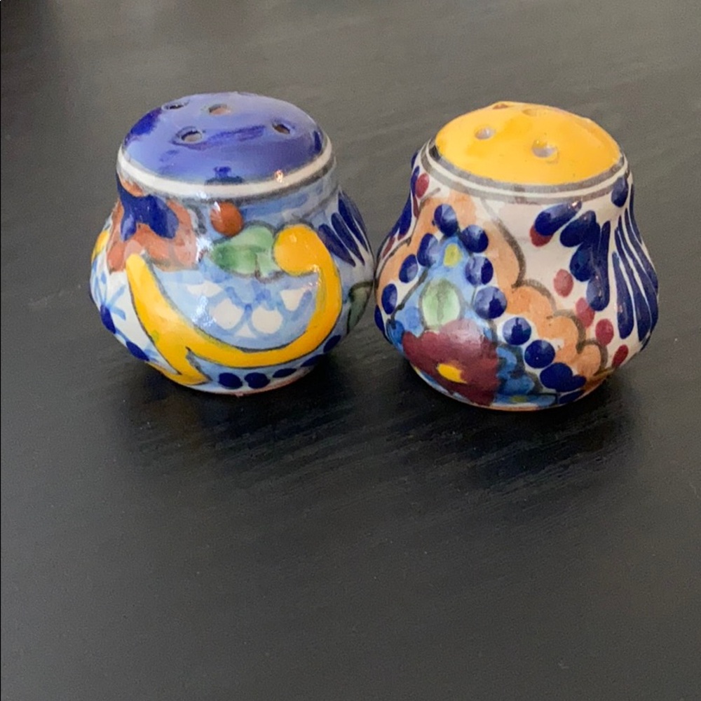 Juarez Unused Salt and Pepper Shakers